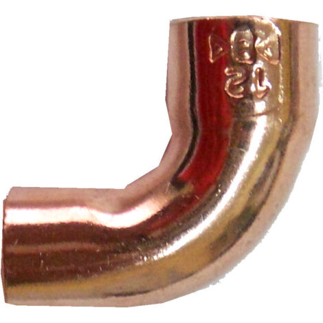 Codo de cobre MH 90° de 12