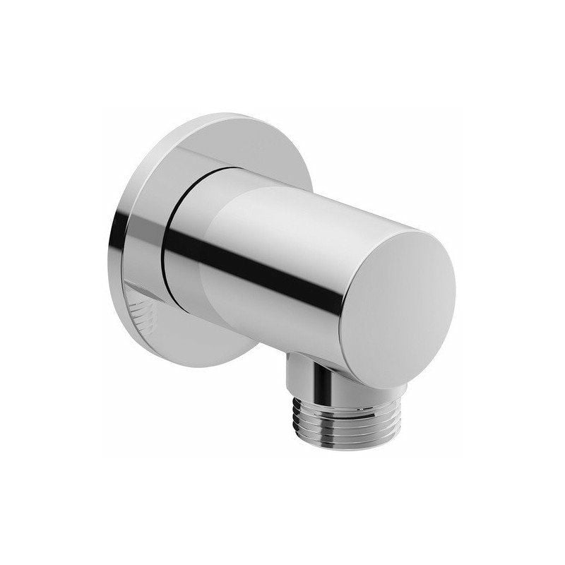 

Codo de conexión a pared redondo negro mate - Duravit
