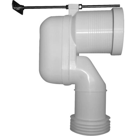 Codo de conexión Duravit Vario para salida vertical de 200 a 240