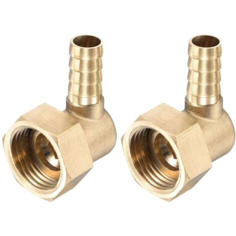 Codo de conexión para ducha, codo de tubo de latón con púas, 10 m