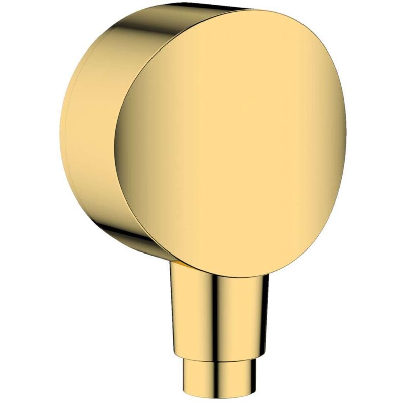 

Codo de conexión S look dorado pulido