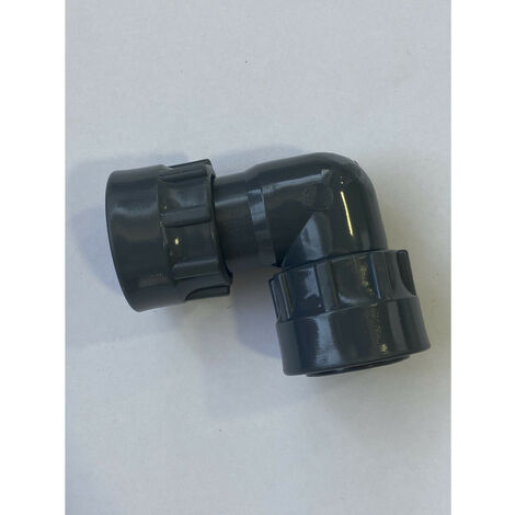 Codo de enlace de 1” hembra-hembra