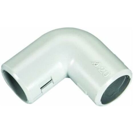 Codo de inspección electrolítico diámetro 25mm gris - 80689