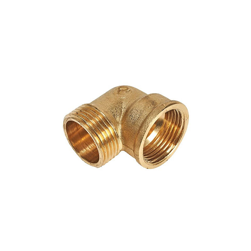 

Plantawa Codo de Latón M-H 1' Racores de Latón para Circuitos de Riego por Goteo