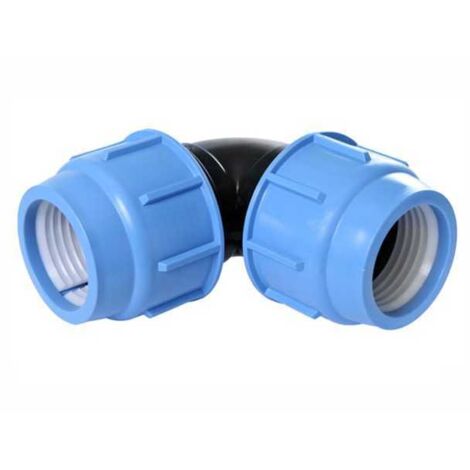 Codo de presión de polipropileno de 40 mm
