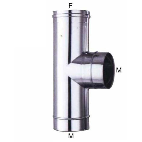 Codo de presión de polipropileno M 1 1/4 mm 40
