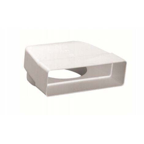 CODO DE VENTILACIÓN PLANO 204x60 fi100 VENTS