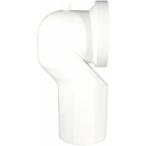 Codo desagüe IDS TONIC 90Gr. blanco angulado
