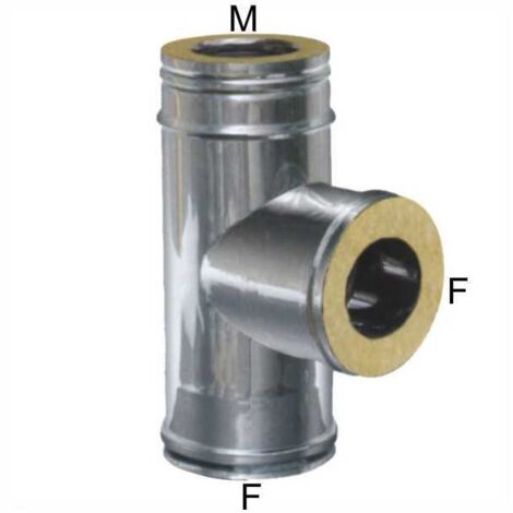 Codo en acero inoxidable 20/25 Dp Maral