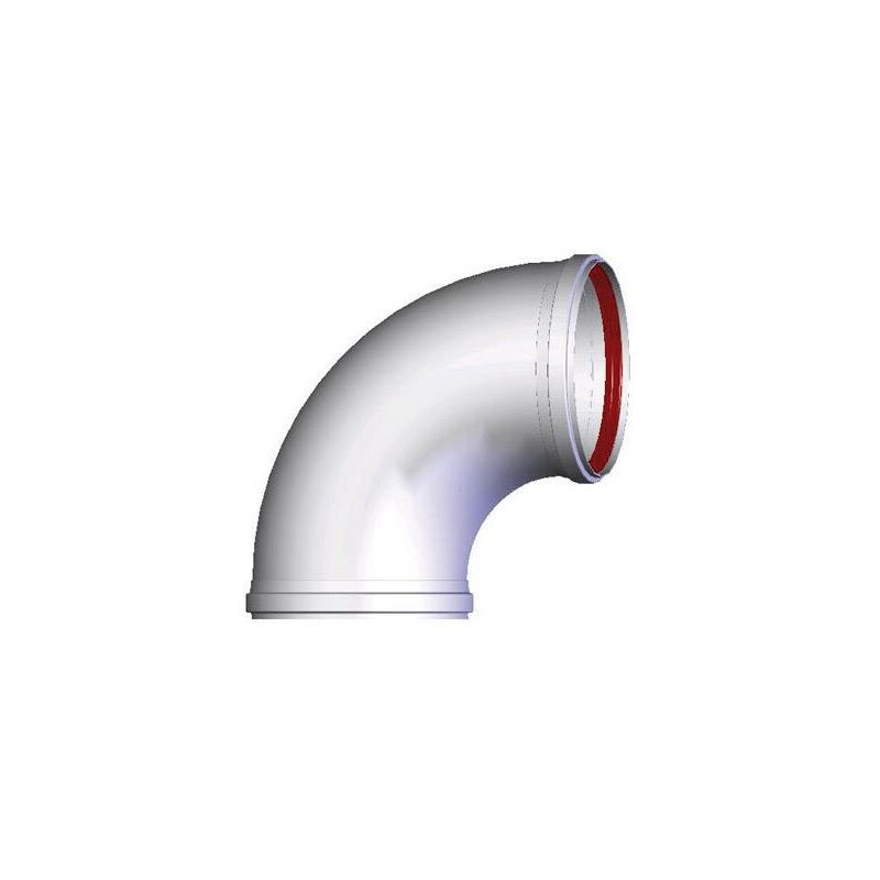 

Iicbrands - Codo esmaltado blanco 87 Ø130 mm Vacuflex