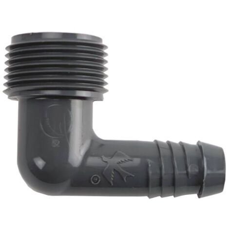 Codo estriado a presión 16mm x 3/4" Rain Bird Caja de 50 Unidades