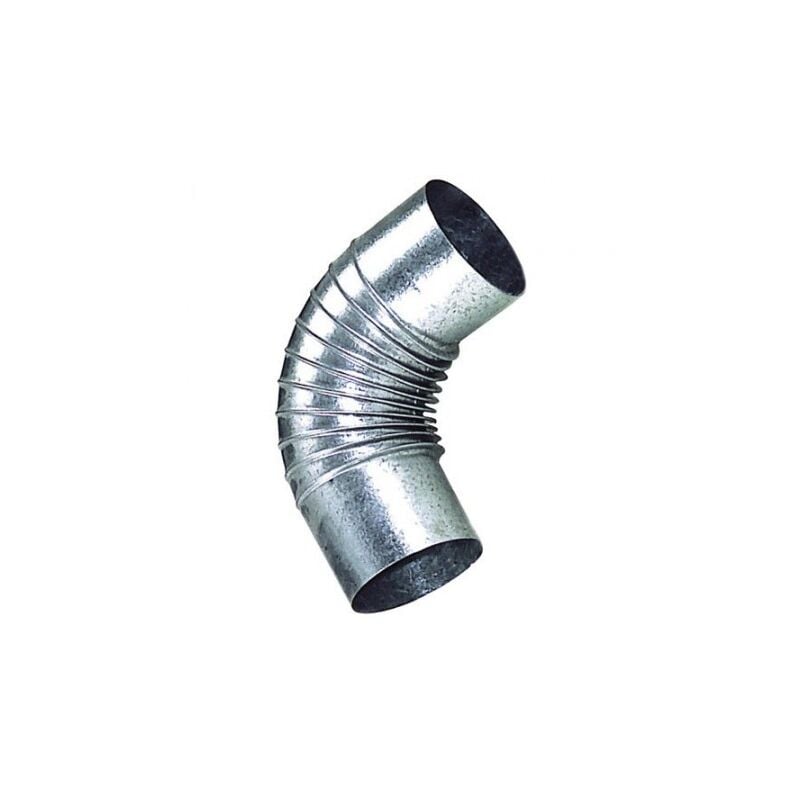 

Codo estufa galvanizado de 110 mm. 90°.