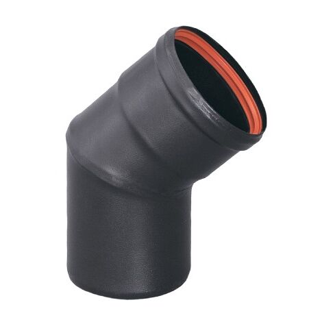 CODO ESTUFA PELLET 45 - 80 MM