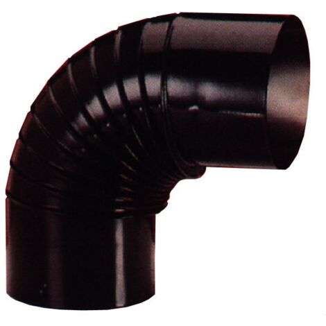 CODO ESTUFA VITRIF NEGRO 90 - 130 MM