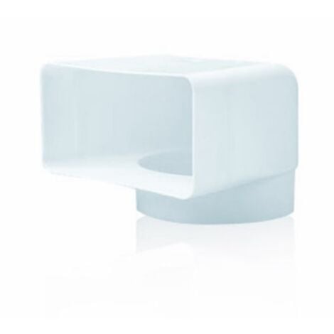 TUBPLA Codo ex/aire tubo mixto 90ºx150mm - 120mm ign/aut pp bl sist