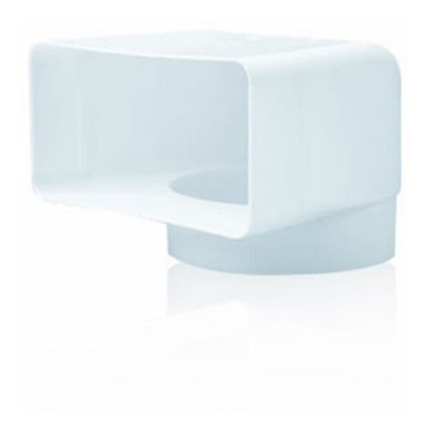 TUBPLA Codo Extraccion/Aire Tubo Mixto 90ºx150Mm - 120Mm Ign/Aut Pp Bl Sist