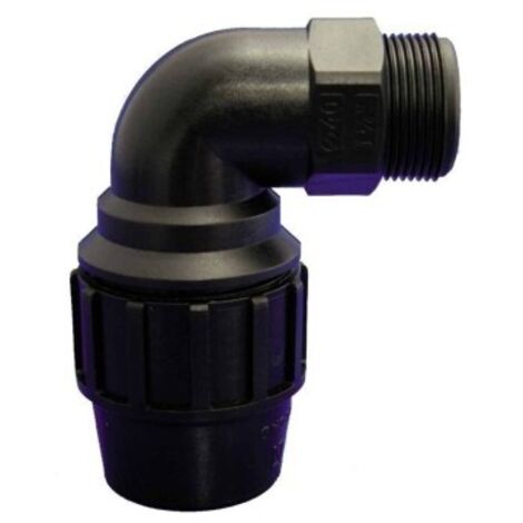 Codo Fontan 90º Rosca Macho  Ø 50Mm-1 1/2" Fit Pp Hidrot