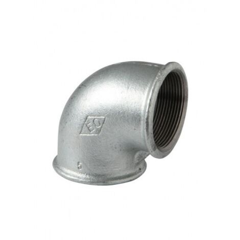 Codo galvanizada 90º HH 90 - ATUSA Diámetro: Ø3