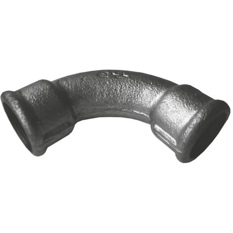 Codo galvanizado de 90° de IDMAR, 1" (DN25)