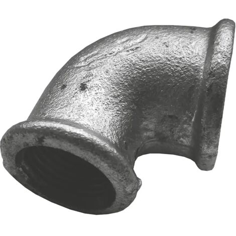 Codo galvanizado IDMAR de 2 1/2" con rosca interna A1 GW/GW (DN65)