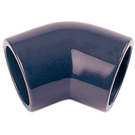 Codo Hembra 45º Encolar PVC Presión Crearplast Medidas Accesorios Fontanería: 50.45º