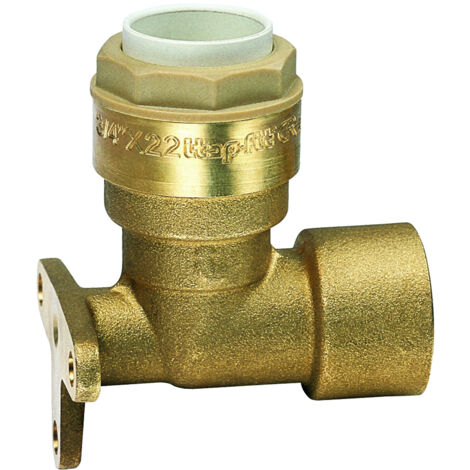 Codo hembra - aplique de pared 1/2X16