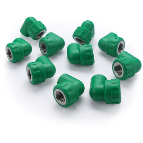 Codo hembra PPR QUICK PLOMBERIE 1/2 - Ø20 (x10)