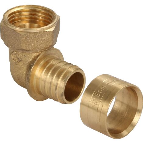 CODO HEMBRA TUERCA DESLIZANTE POR 20 - F15X21 FIXOCONNECT 2302-20-15