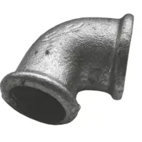 Codo IDMAR de 4" (DN100) con rosca hembra galvanizada/rosca hembra A1