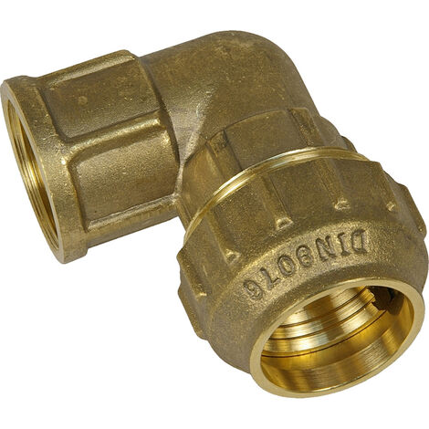 Codo latón H 32