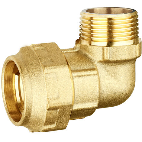 Codo latón tubo-M 40x1 1/4