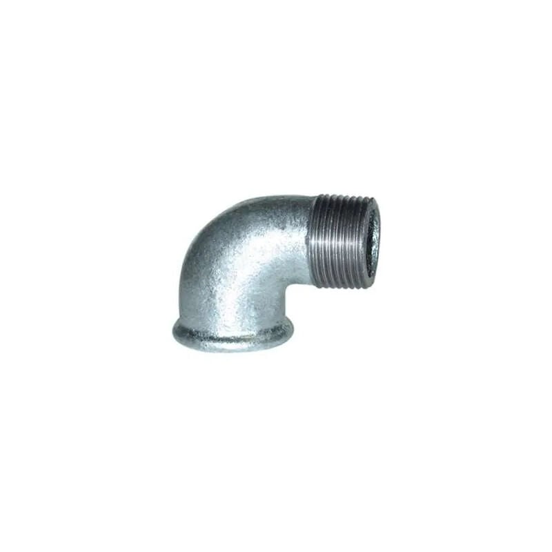

Codo maleable 90°, 40x49, macho hembra galva radio pequeño
