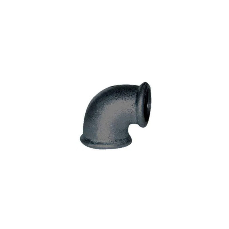 

Codital - Codo maleable 90° negro, 20x27, hembra