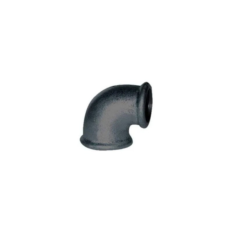 

Codo maleable 90° negro, 40x49, hembra