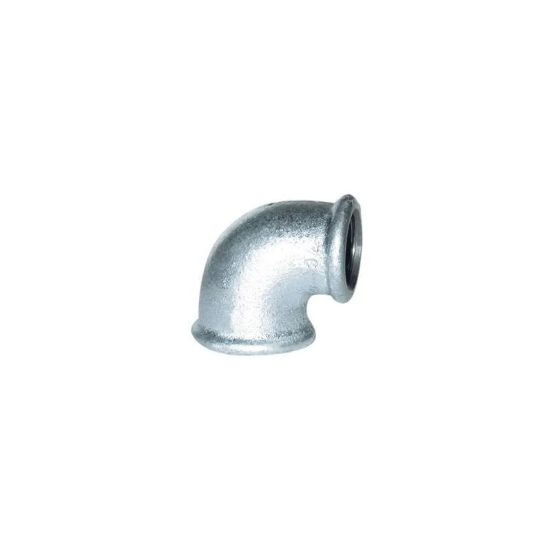 

Codo maleable 90° galvanizado, 66x76, hembra