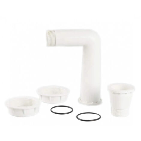Codo para válvula de 1"1/2 para filtro de capullo 15m3
