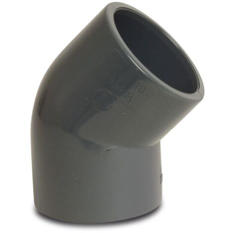 Codo Profec 45 de PVC de 40 mm