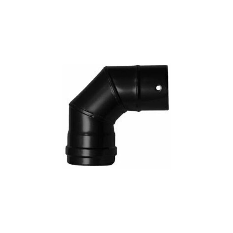 

Codo P.Simple Vitrificado Mate Pellet Ø 80 90º - FR