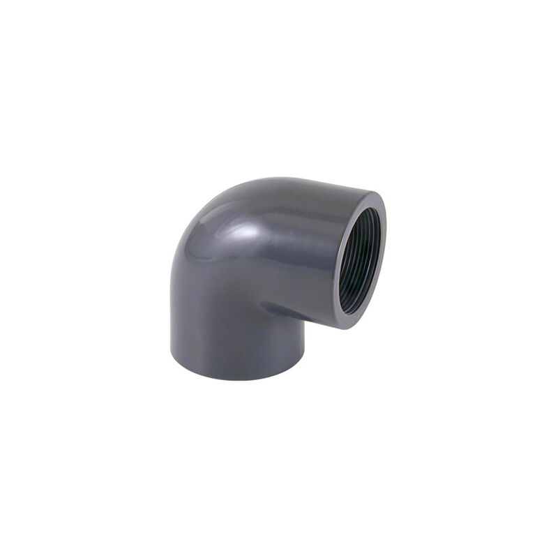 

Plantawa Codo PVC Presión 90º Rosca 1/2 ' PN10 Racores de Evacuación Riego