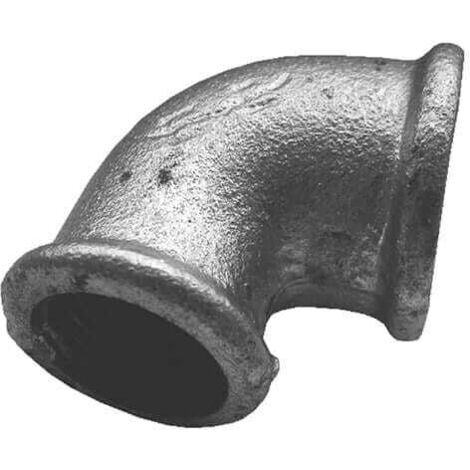Codo reductor galvanizado IDMAR de 1" x 1/2" GW/GW (DN25 x DN15) A1