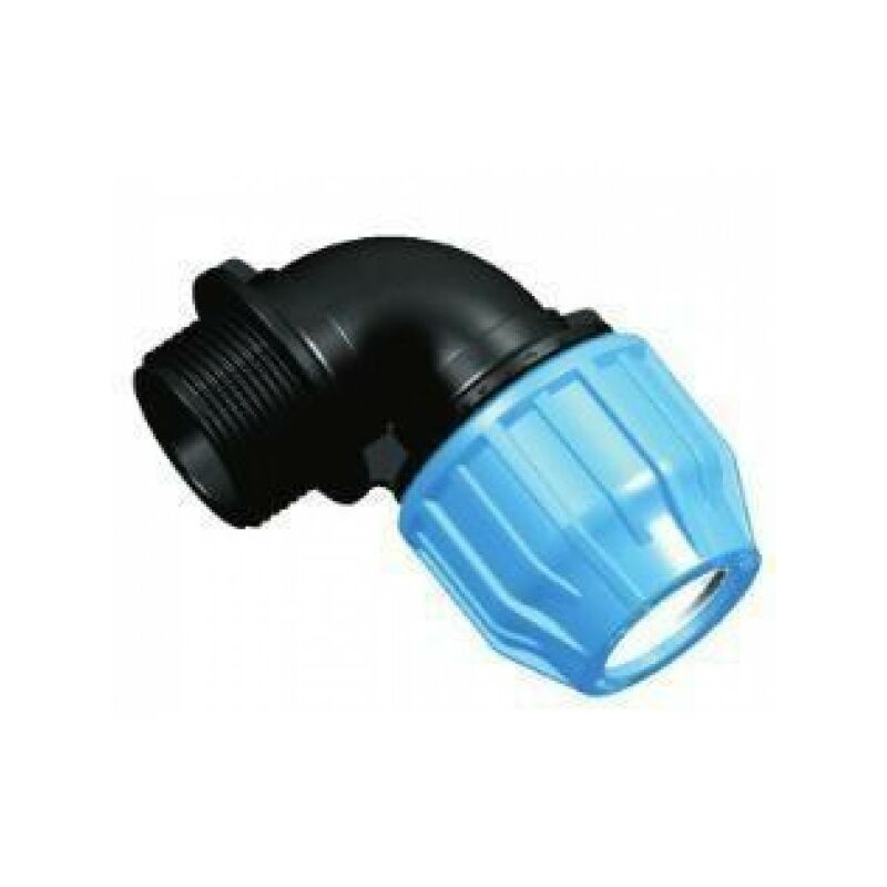 

Hidroten, - CODO ROSCA MACHO PP PARA POLIETILENO 25X3/4