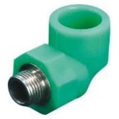 Codo Rosca Macho PPR  Medidas  Accesorios Fontanería: 20-1/2"