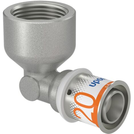 Codo roscado interno 20-Rp3/4"FT Uponor S-Press Plus