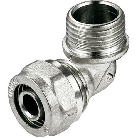 Codo roscado PEX 16x1/2"" GZ