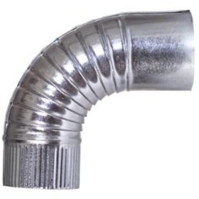 

Codo 90g estufa galvanizado 110mm.