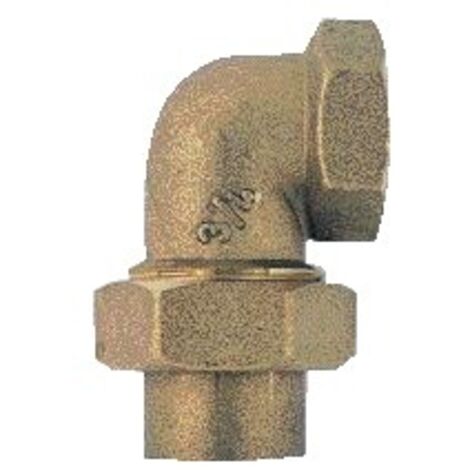 Codo unión de latón con hierro, cobre hembra - 96GCU 15X21 16