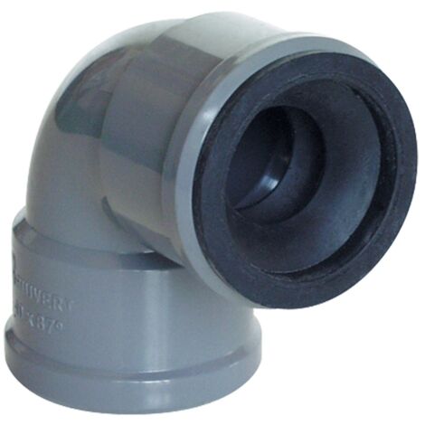 Codo unión tubo metálico hembra A-56 - RIUVERT Medidas: 32 - 28/35 mm