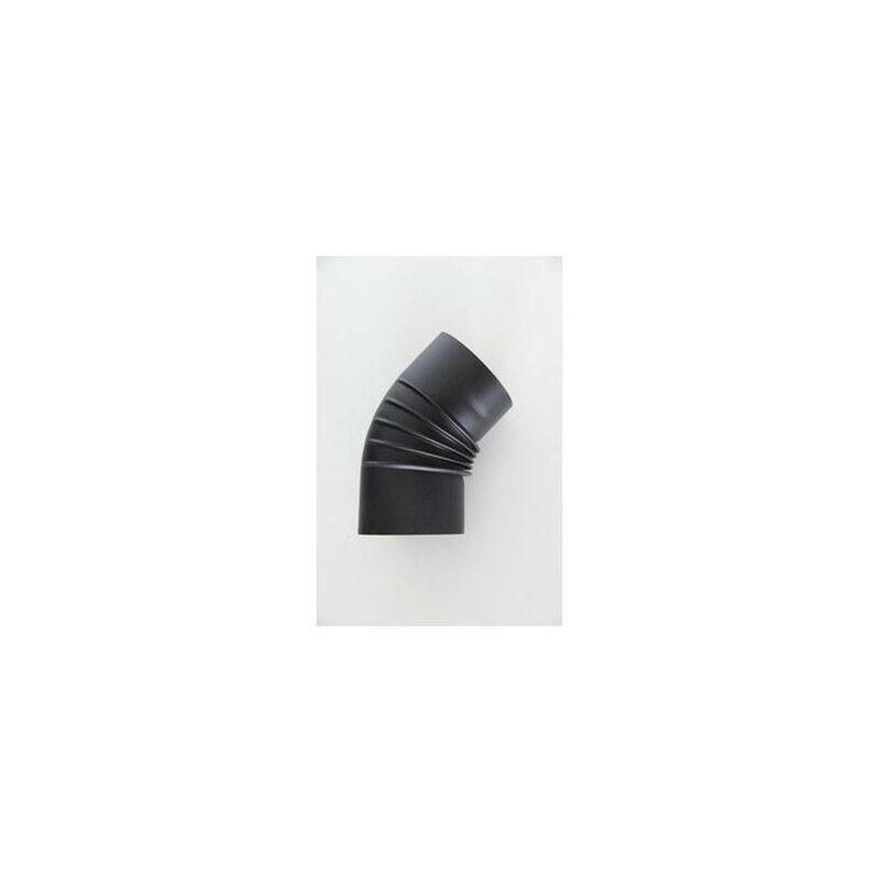 

Codo vitrificado negro mate chimenea t600 200cm 45º