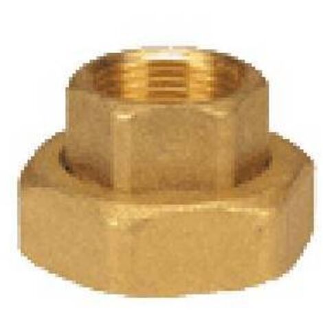 CODOLO F SEDE PIANA CON CALOTTA PER CIRCOLATORI + GUARNIZIONE 3/4 x 11/4     EFFEBI