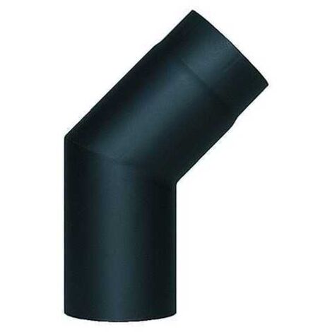 Codos Sweden Mm.2 Acc. Negro 45 Grados diámetro cm. 15